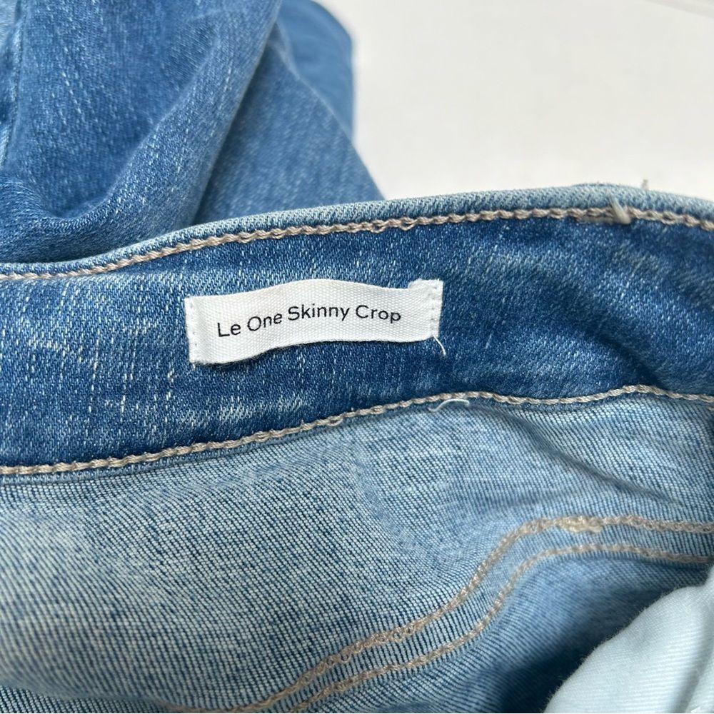 FRAME‎ Denim Le Jeanne Skinny Crop Sapphire Color Jeans size 2 - Picture 3 of 6